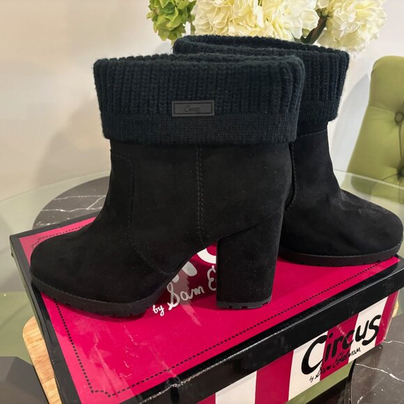 Black Suede Boots - Picture 2 of 5